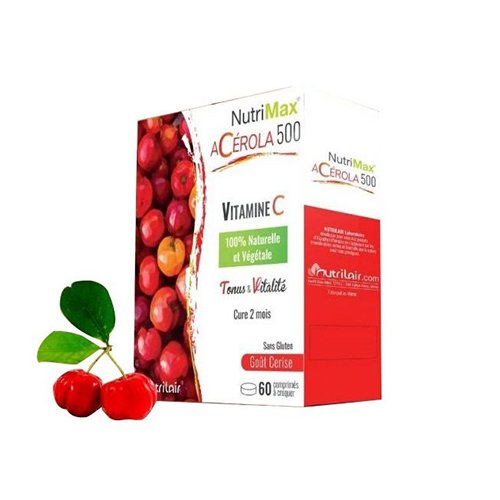 nutrimax-acerola-500-60-comprimes.jpg Import placeholder for 24553 - Image 1